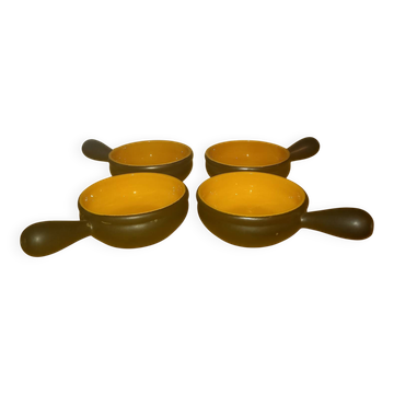 Lot de 4 caquelons/ poêlons