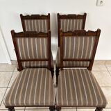 Set of 4 EMPIRE period chairs