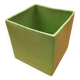 Neon-Green Crackled Effect Ceramic Planter / Decorative Pot