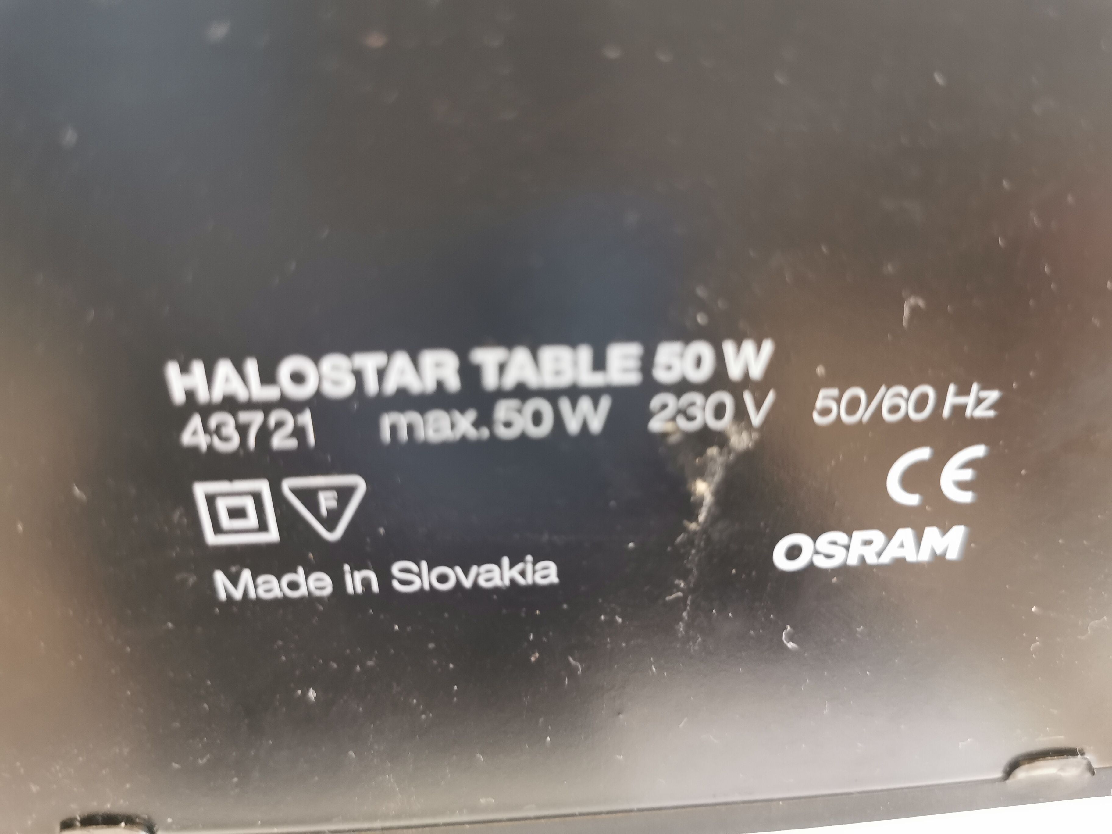 Osram Desk Lamp, estimated 1980-1990s