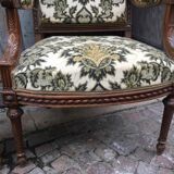 Paire de fauteuils Napoléon lll,  XIX ème