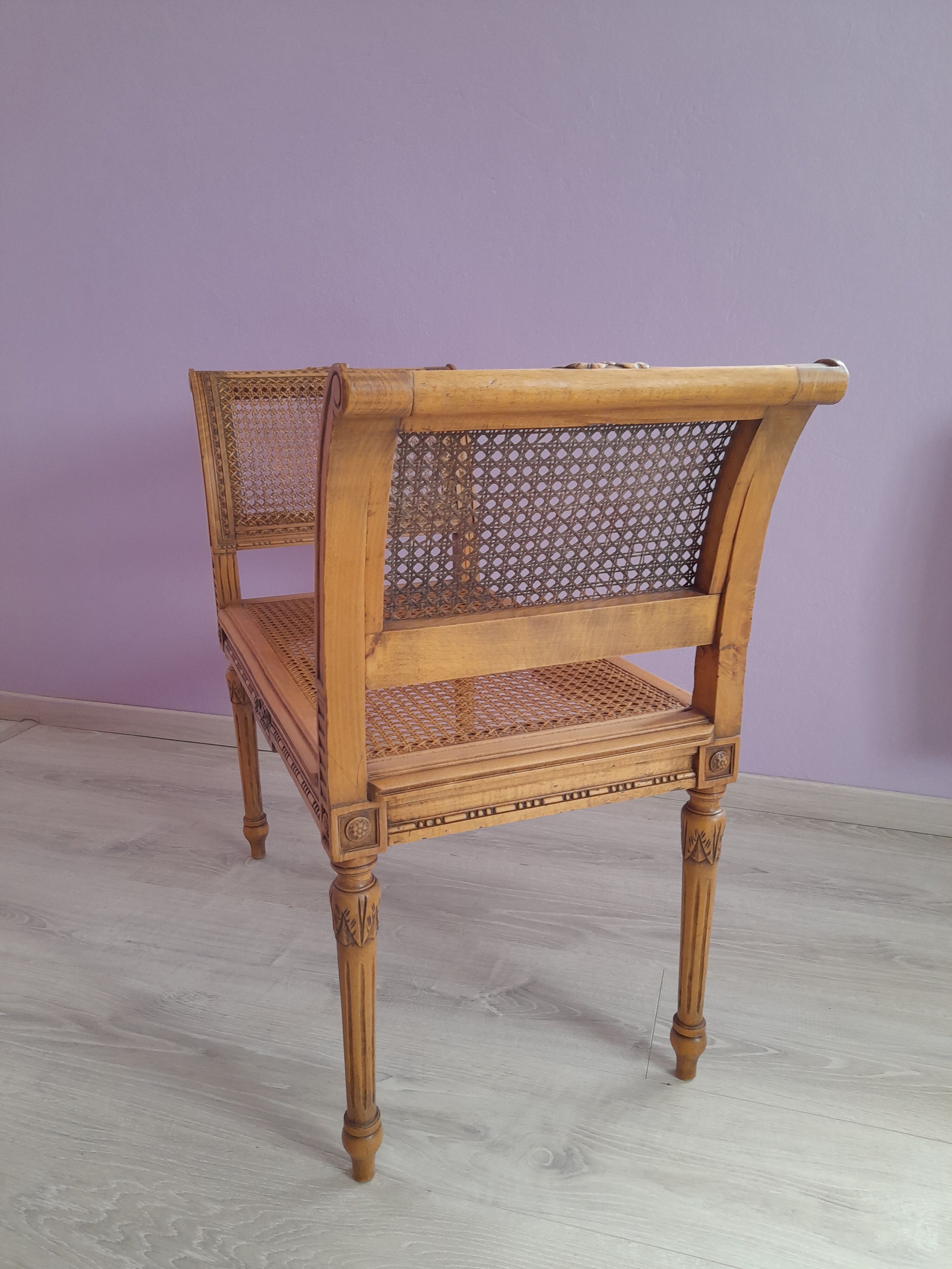 Bench canned early 20th century