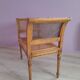 Banquette cannée début 20ème siècle