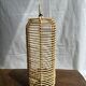 Small lantern-shaped rattan suspension H35 D15