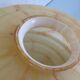 Vintage marbled glass globe ceiling light 50s 60s