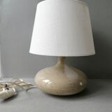 Sandstone lamp by Pierrette and Jean Paul Soulet, 70s