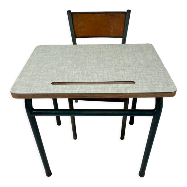 Bureau écolier années 50
