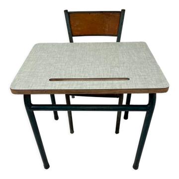 Bureau écolier années 50