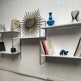 Metal string shelf