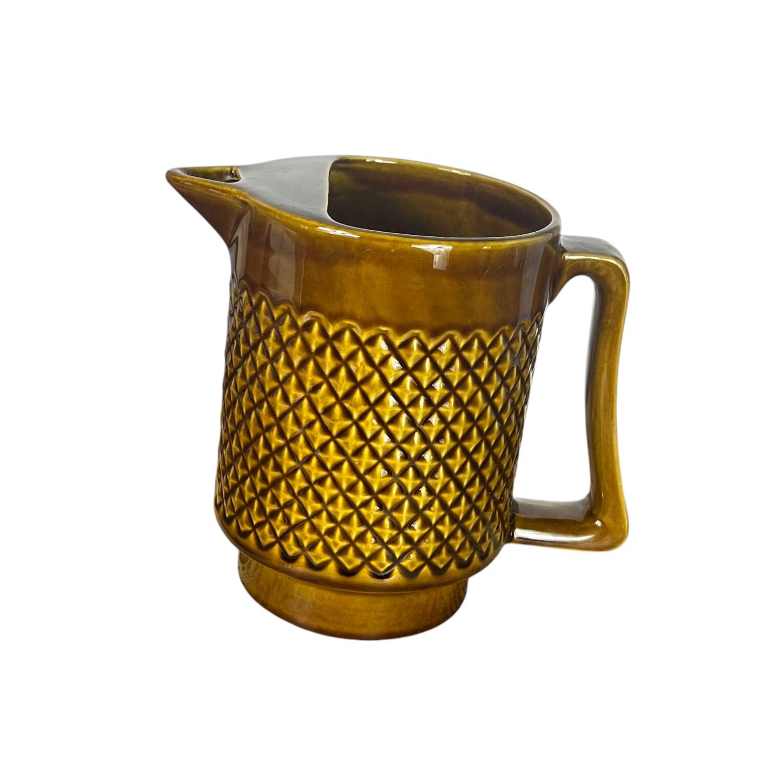 Old ceramic pitcher from Sarreguemines