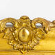 Regency style Trumeau in wood and gilded stucco, nineteenth century
