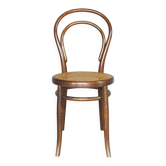 Chaise N° 14 1/2 bistrot par Ungvar, vers 1900, cannage d'origne