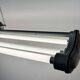 Grey Industrial Hanging Tube Light from Polam Gdansk, 1970s