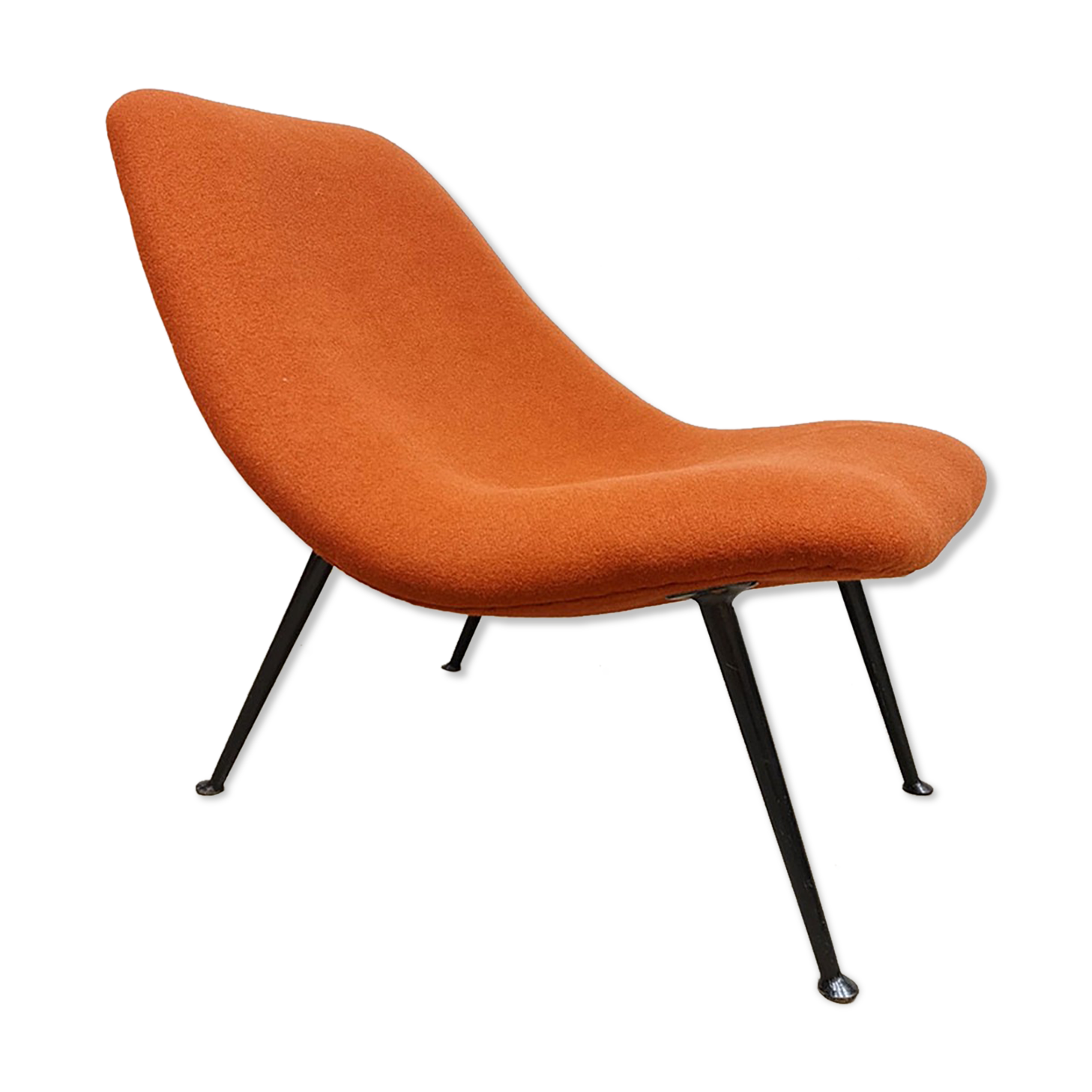 Armchair ‘Rusty Orange’ by Theo Ruth, Artifort