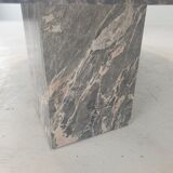 Italian marble leaf shape coffee table, 1980's