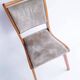 Set of 4 vintage wooden dining chairs