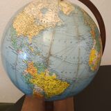 Globe terrestre Girard et Barrère