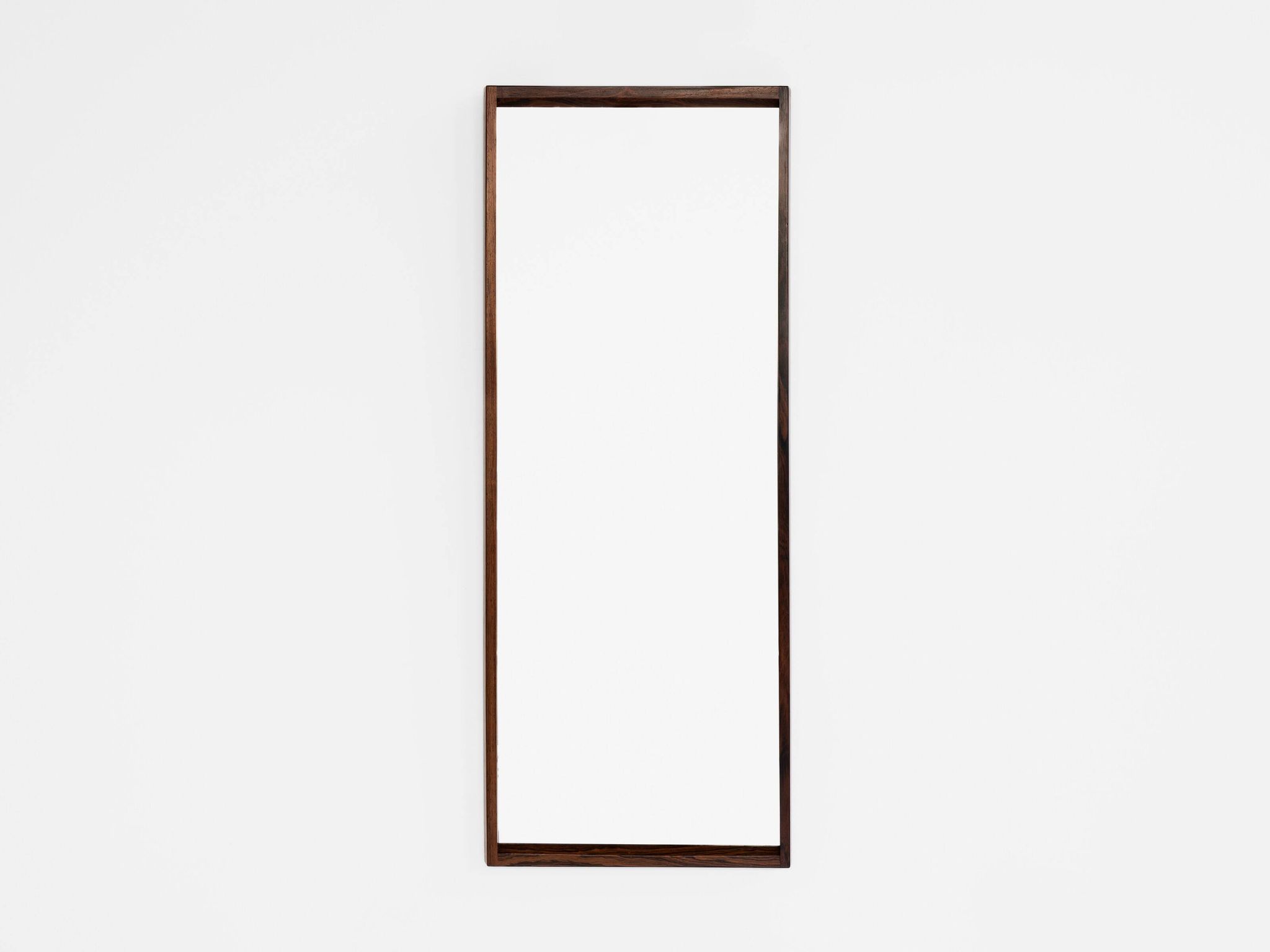 Midcentury Danish mirror in rosewood - Kai Kristiansen for Aksel Kjersgaard