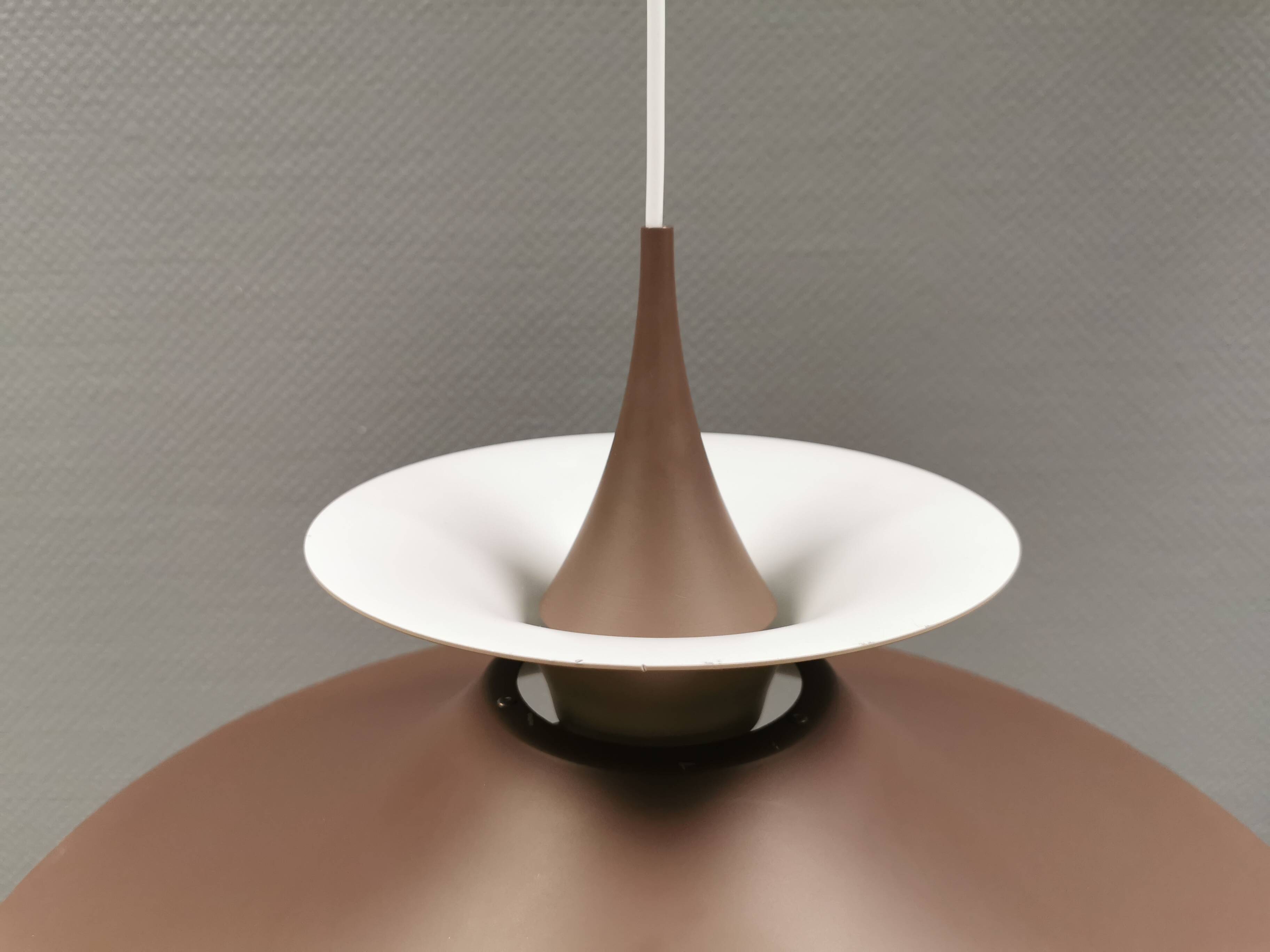 Radius hanging lamp, by Erik Balslev, for Fog & Mørup Denmark 1970s