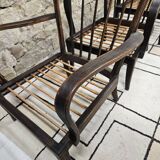 Set of 3 vintage Knoll Antimott armchairs 1960