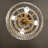 Crystal grapefruit chandelier