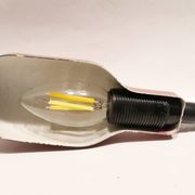 Lampe de bureau ou d'atelier articulée 1960's fonte et métal