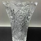 Vase / pressed glass