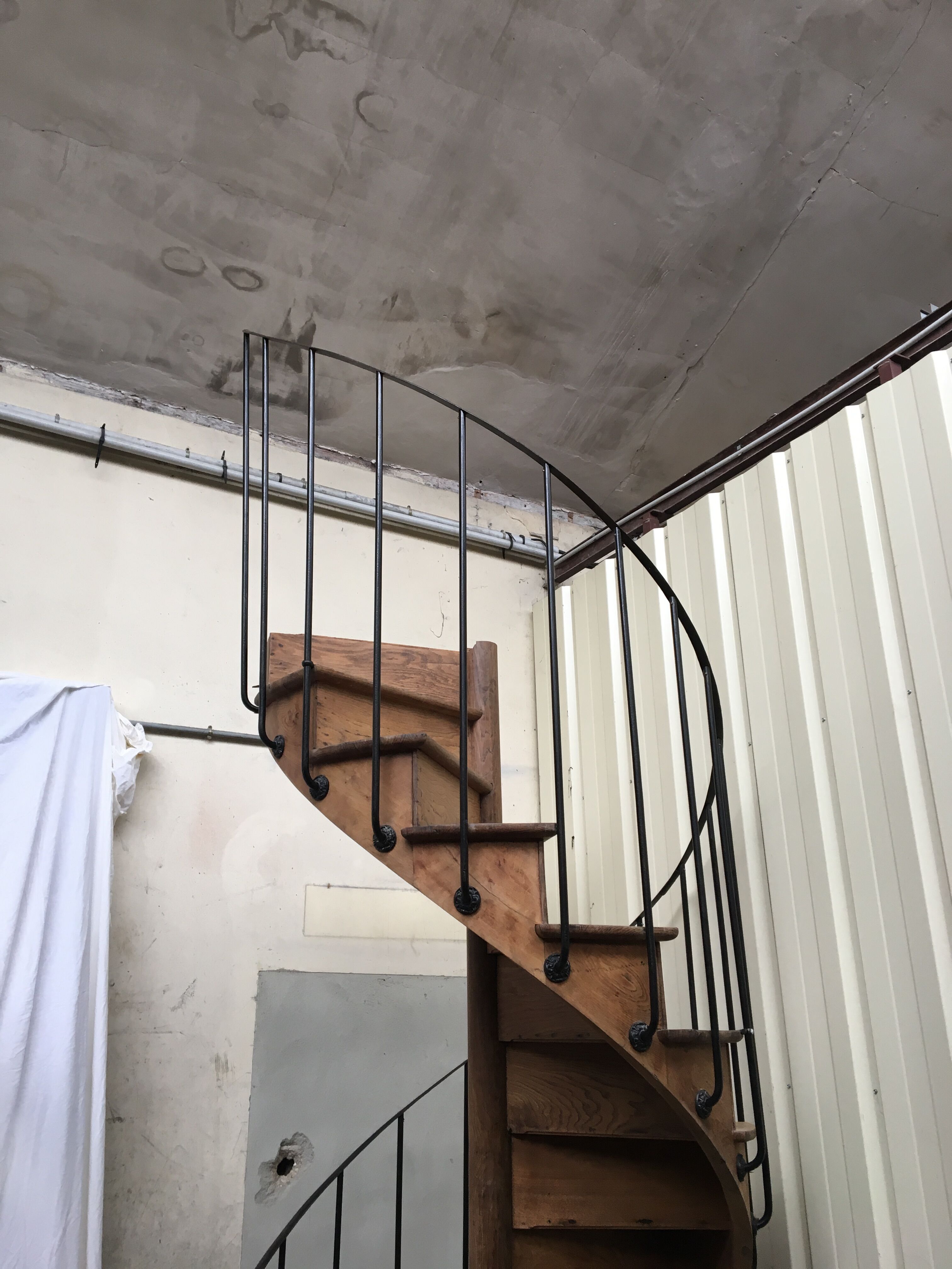 Old spiral staircase 1920