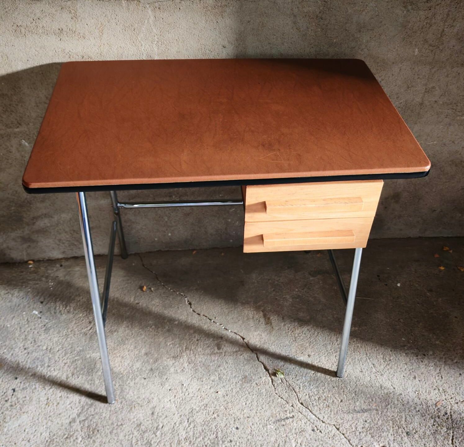 Vintage school desk