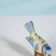 Vintage porcelain bird Blue Tit