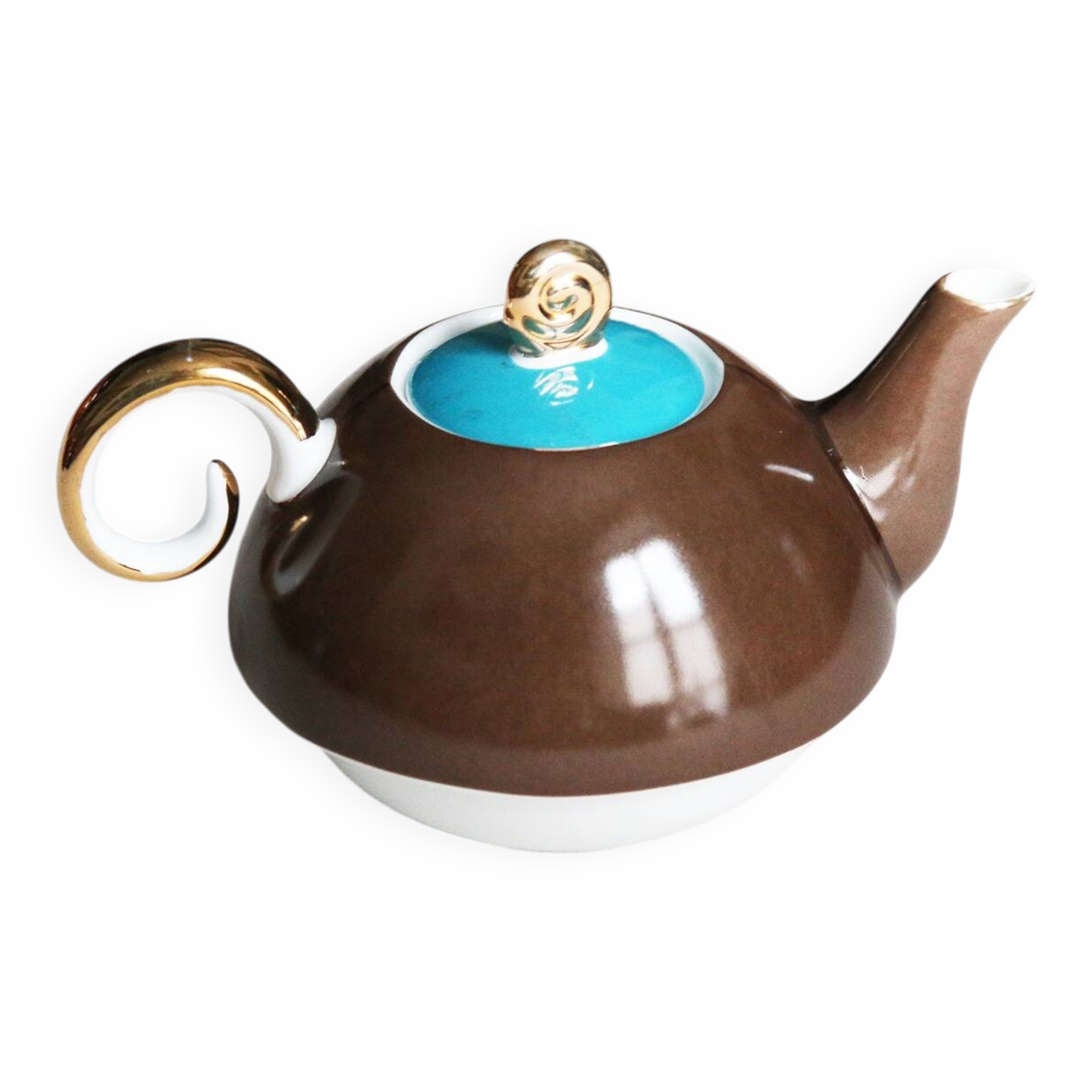 Silea teapot fine porcelain vintage