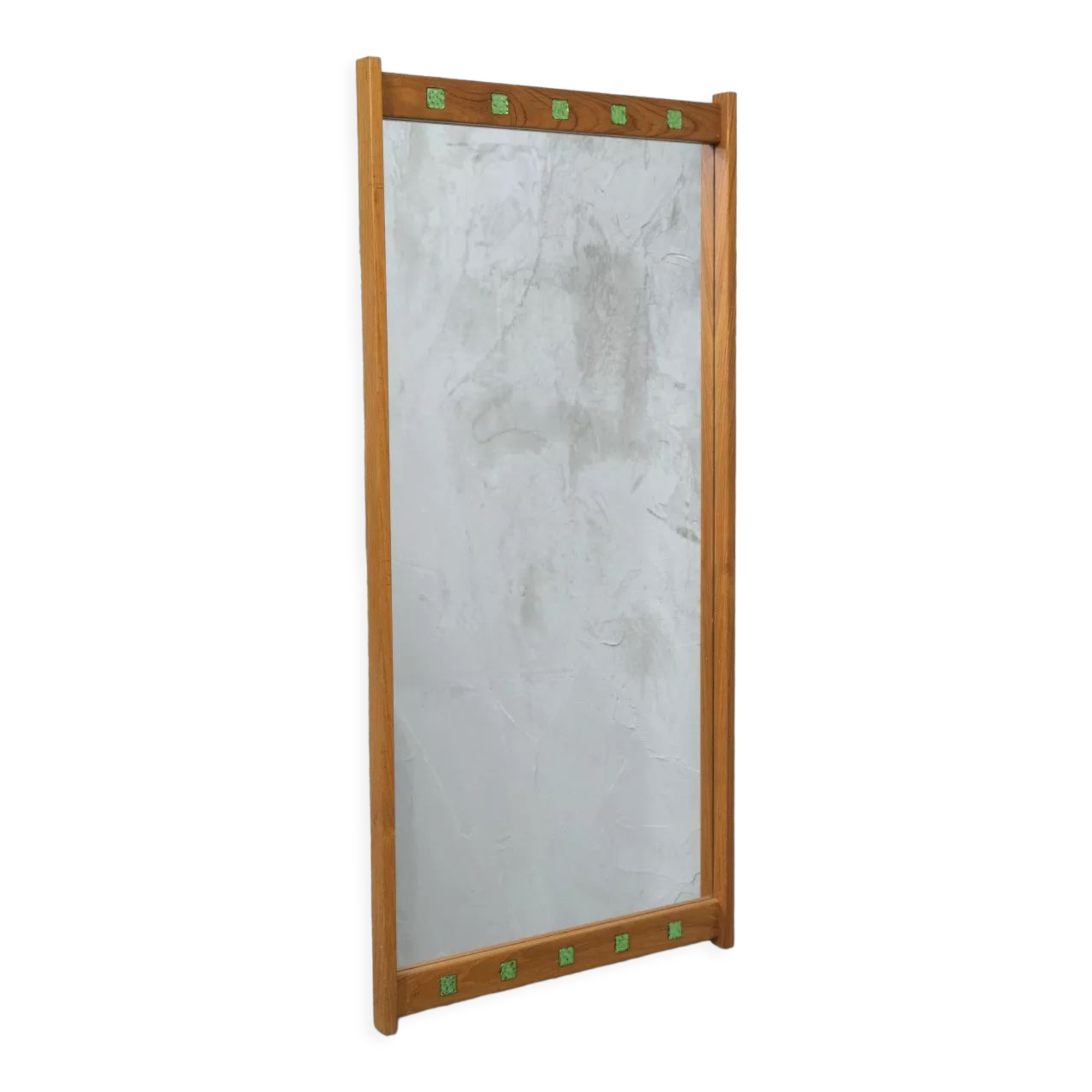 Mid-century swedish teak wall mirror from Fröseke ab, 1960s