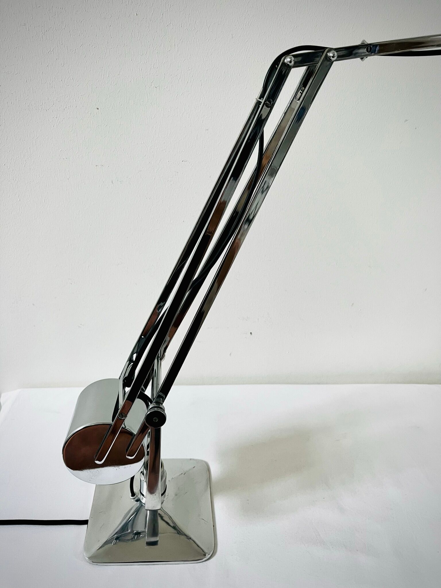 Chrome Giso Gispen "Rooney" desk lamp / Anglepoise