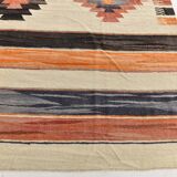 10x13 Oriental Turkish Vintage Kilim Rug, 300x389Cm