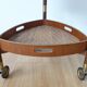 Serving trolley in Teak, Italy, 1950s