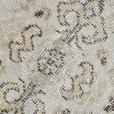 Geometric Pattern Vintage Oushak Area Rug, 174x279 Cm