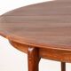 Danish extendable dining table in rosewood by Kai Lyngfeldt Larsen.