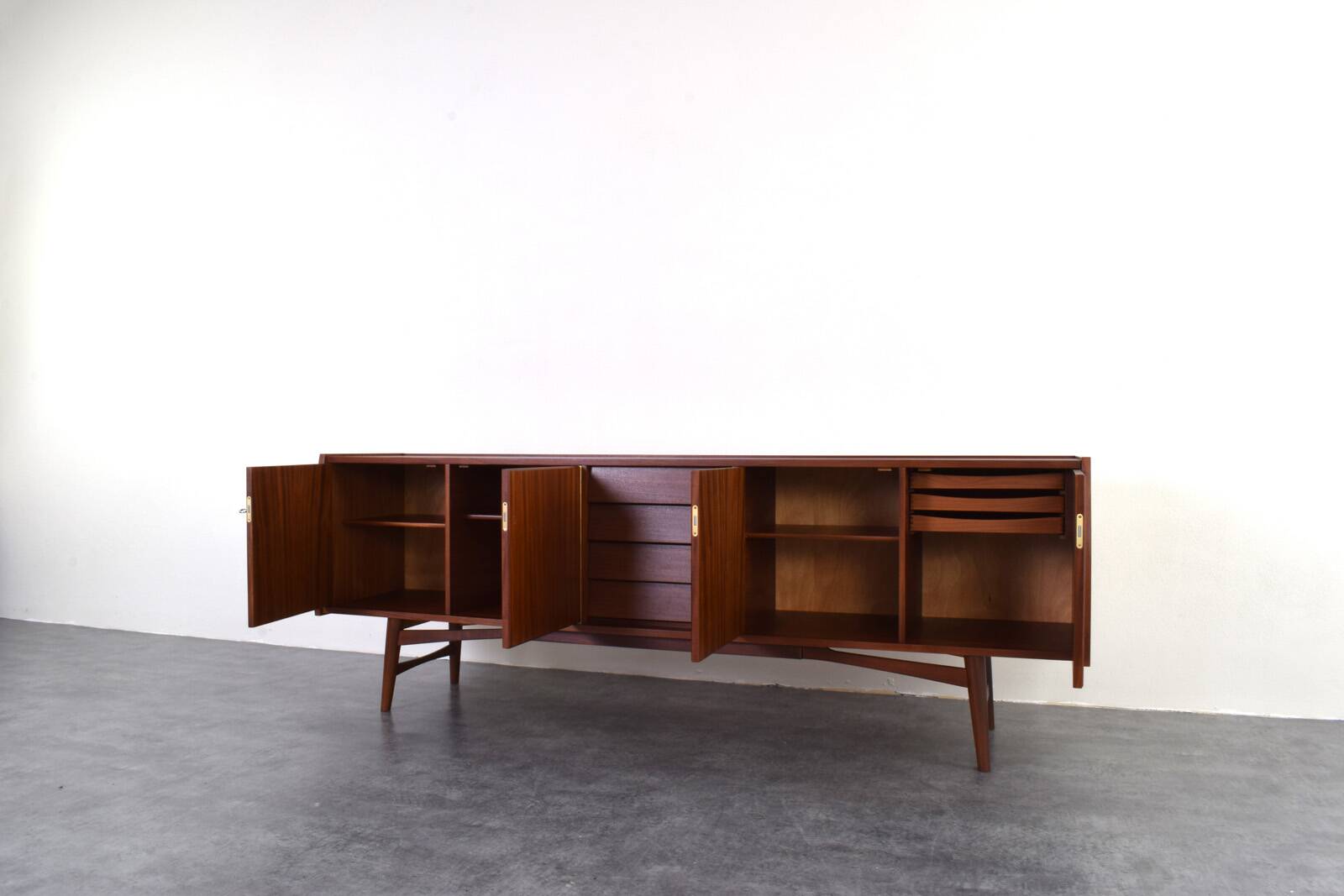 Mid-Century Danish Teak Sideboard, 1960s.