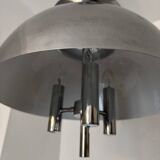 Space Age chrome design chandelier from the 70s