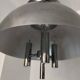 Space Age chrome design chandelier from the 70s