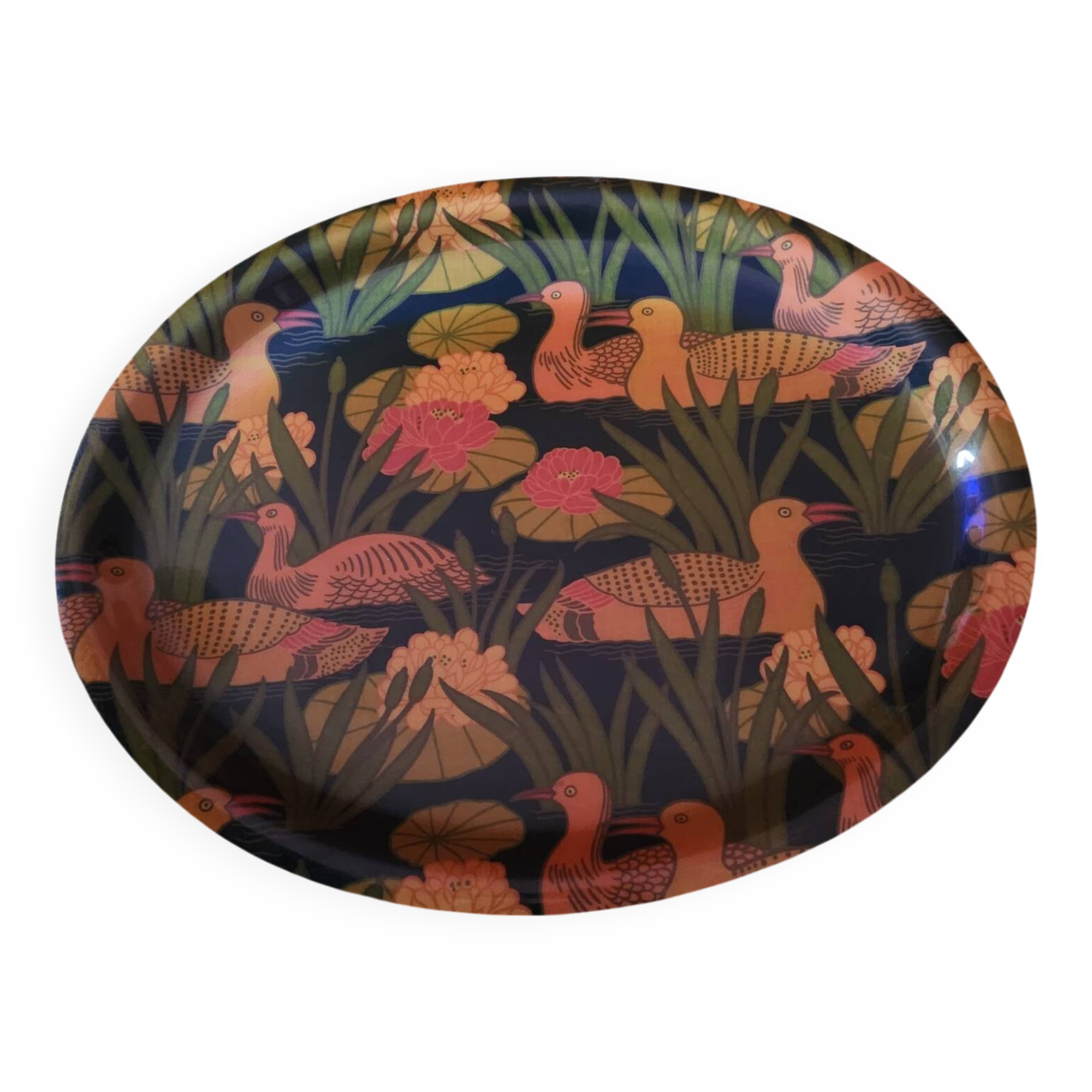 Vintage fibreglass grand platter