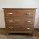Solid wood chest of drawers