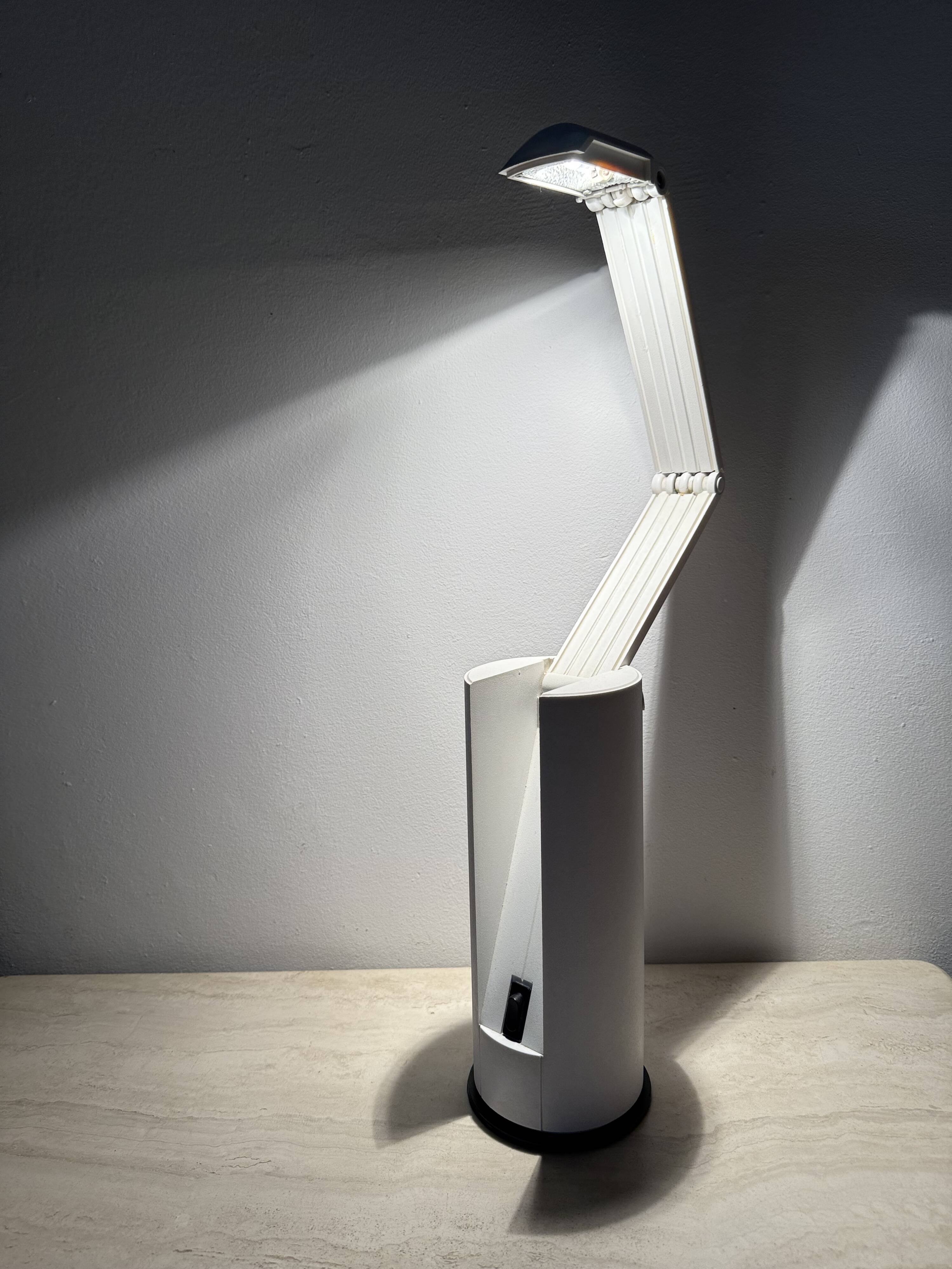 Post modern desk lamp by Hans von Klier for Bilumen, Italy 1980’s