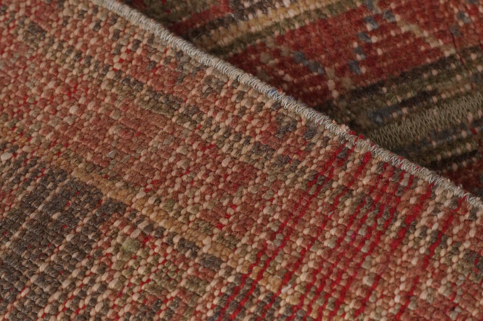 Vintage Turkish hallway rug 56x686 cm