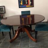 Yacht mahogany table