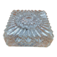Square cast glass ceiling lamp