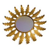 Miroir mural soleil. Miroir espagnol, Sunburst espagnol