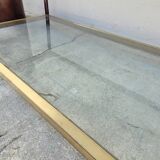 Table basse design en laiton style Jansen - 1970s