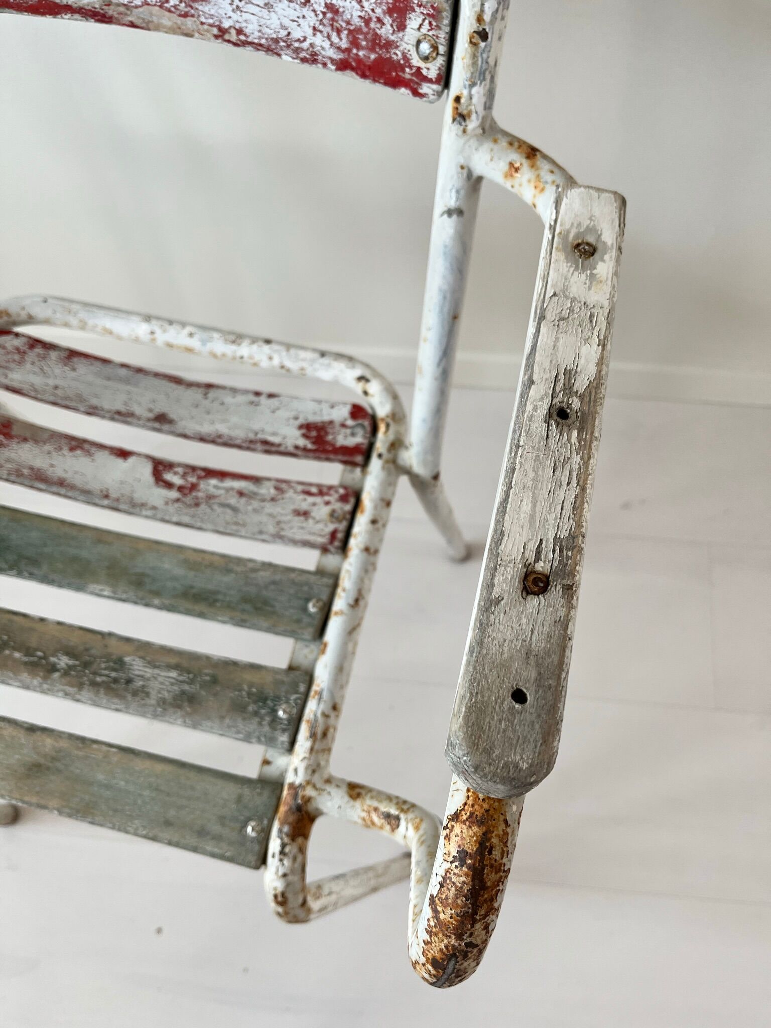 Vintage garden armchair