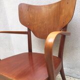 Fritz Hansens beech armchair